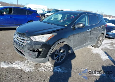 2015 Hyundai Santa Fe Sport 2.4L из США, поврежденный, VIN 5XYZTDLB4FG297215